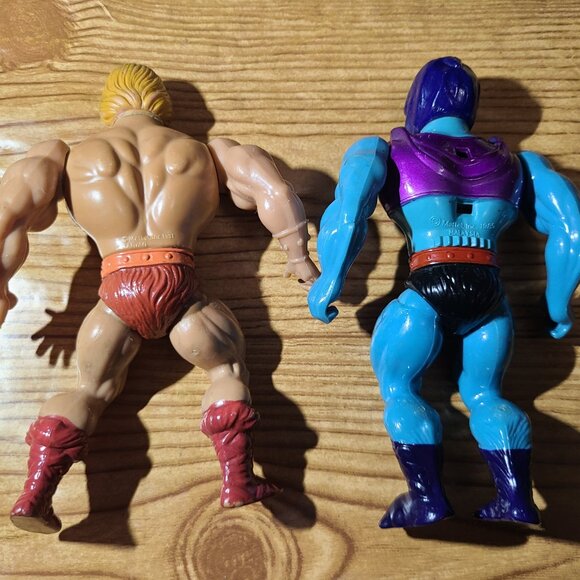 He-Man and Skeletor 1981 and 1985 Vintage Toy figures lot (X2) - Picture 3 of 6